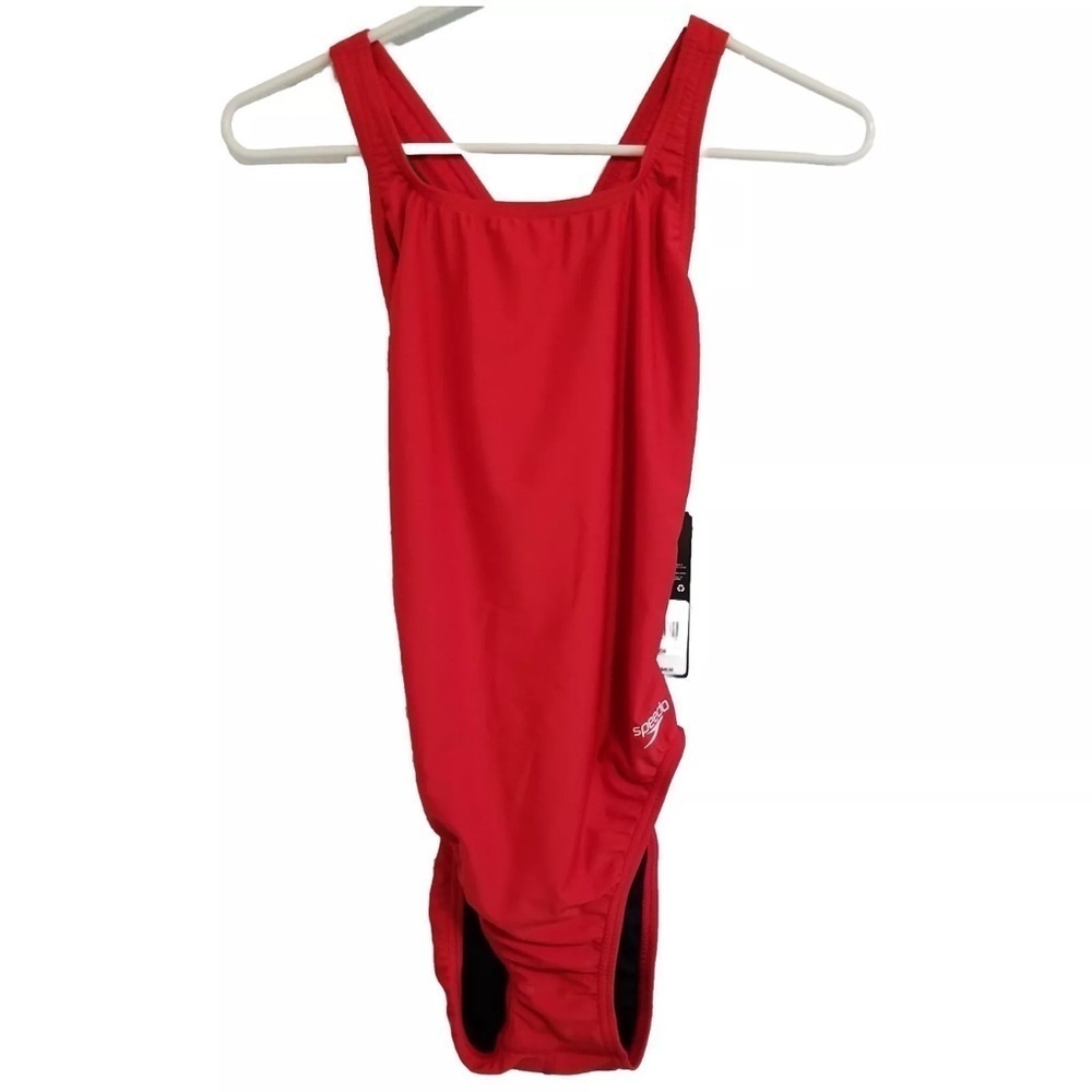 Speedo Red Women's One Piece Swimsuit